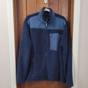Lee Men's Navy Fleece Jacket